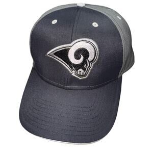 St Louis Rams Hat Cap Strap Back One Size NFL Football Team Apparel Mens